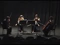 Borodin String Quartet No: 2 in D, 1/4