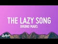 Bruno Mars - The Lazy Song (Lyrics)