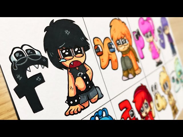 Play this video Drawing Alphabet Lore-Real Life Lowercase  Humanized Alphabet Lore Kids