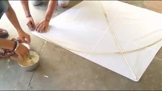 Making kite | how to make a kite | watch how i made kite | kite making tutorial | maanish aks