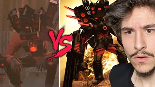 Ori̇ji̇nal Skibidi Toilet Vs Skibidi Toilet Çoklu Evren Tepki