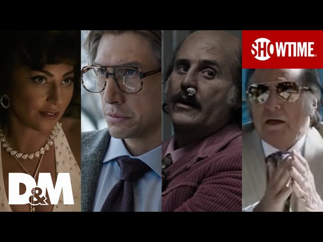 Lady Gaga & Adam Driver Star in "House of Gucci" Trailer | DESUS & MERO | SHOWTIME