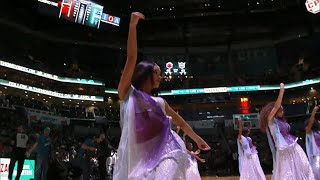 (HQ) Ghoomar - Padmaavat Bollywood Dance at Charlotte Hornets vs Miami Heat NBA 