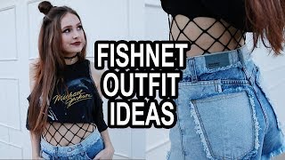 Fishnet Outfit Ideas How To Style Fishnets