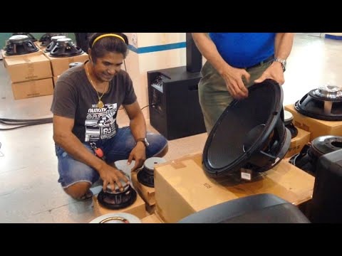 เดินดู เครื่องเสียง ลำโพง Mixer Amplifier มากมาย ที่ NPE สาขา เซียร์รังสิต | dadmom
