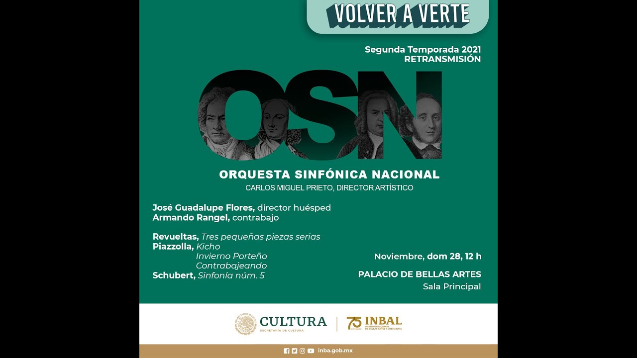 Orquesta Sinfónica Nacional / Temporada Virtual 2020