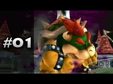 Super Mario Galaxy 2 Walkthrough - Part 1 - Introduction Peewee Piranha's Temper Tantrum