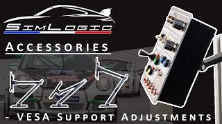 Simlogic - Accessories presentation - VESA bracket - Adjustments