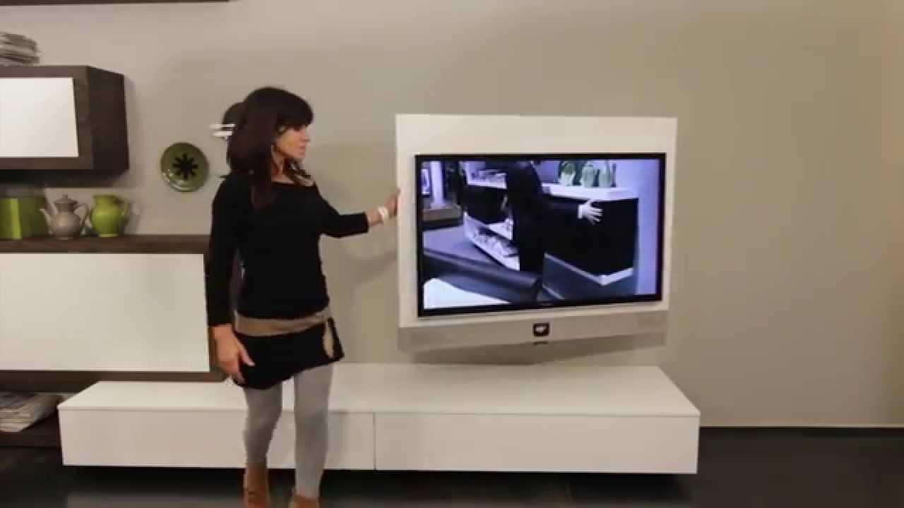 Mobili tv girevoli: librerie soggiorno moderne a parete design ...
