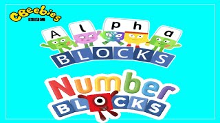 Alphablocks and Numberblocks intro Backwards , Theme SONGs