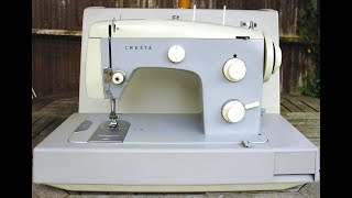 Cresta Sewing Machine Slideshow And Sewing Test