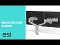 ESI Ergonomic Solutions: Monitor Arm Silder