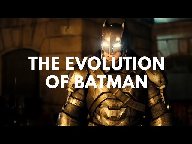 The Evolution Of Batman - Video