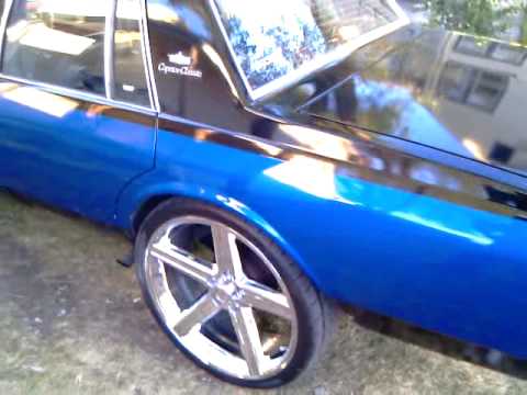 1990 Chevy Caprice Classic on 26 IROC's custom 2 tone Chromed out 350 