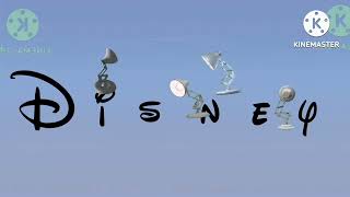 Four Luxo Lamps S Disney Logo Remake