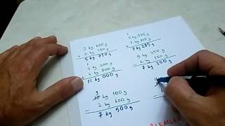 3.Sınıf Matematik Tartma Alıştırmaları Ve Problemler