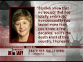 Oklahoma State Rep. says Gays biggest threat to US