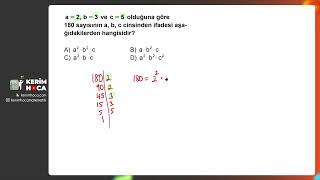 8 Sınıf Bir Doğal Sayının Çarpanları Lgs Başlangıç Sorusu 20250717 142758