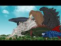 Godzilla VS Lizzie VS Mosasaurus VS Bewilderbeast VS Behemoth VS GENITOR [Full episode]