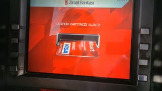 Ziraat Bankası ATM'den Hesaba Para Yatırma
