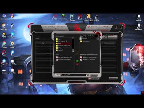 Как создать макрос на bloody v5
