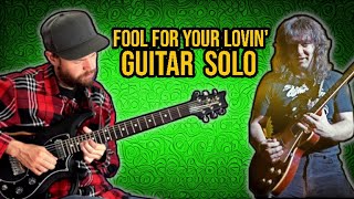 Fool For Your Lovin Bernie Marsden Solo