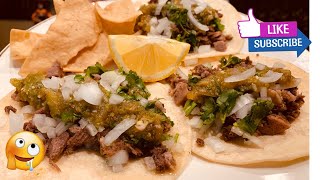 Como Hacer Tacos 🌮 de Lengua Estilo mi Amiga Paty Ojeda /fácil y delicioso