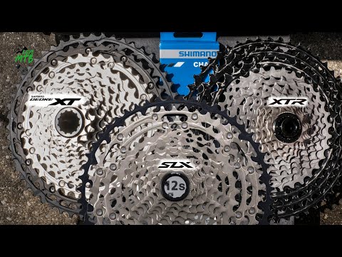 Shimano 12 Speed Cassettes, Micro Spline Freehub, SLX, XT, XTR Drivetrain, Installation