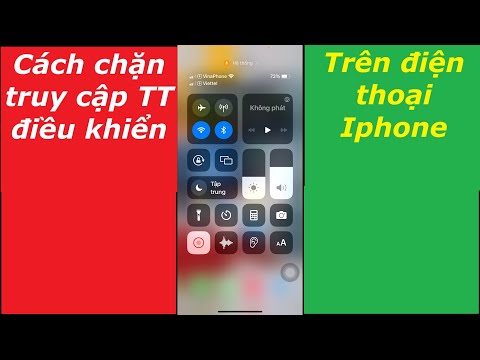 CÁCH TẮT TRUY CẬP TRUNG TÂM ĐIỀU KHIỂN KHI MÀN HÌNH BỊ KHÓA_TRÊN ĐIỆN THOẠI IPHONE