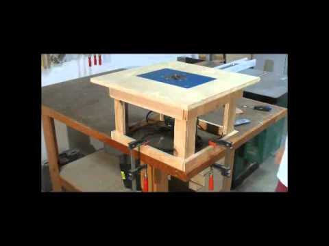  Simple Mobile Router Table - Cool 16000 Woodworking Plans - YouTube