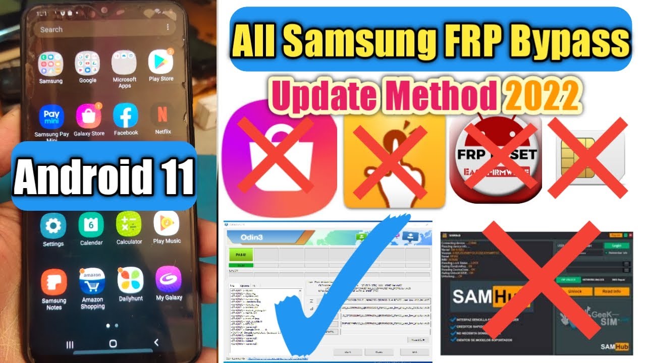Samsung A20 Android 11 Frp Bypass 2022 | Samsung A20 Android 11 Frp Bypass 2022 |