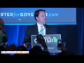 Jason Carter gives his concession speech after getting crushed by Gov. Nathan Deal
