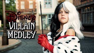 Disney Villain Medley - Singing Every Villain Song at Walt Disney World! | 8-yea