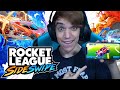 PROBANDO EL NUEVO JUEGO ROCKET LEAGUE SIDESWIPE 🚀