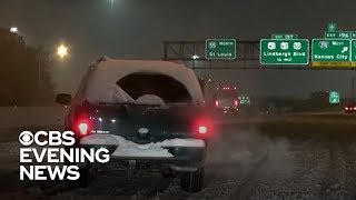 Winter storm turns deadly on the roads, knocks out power to thousands