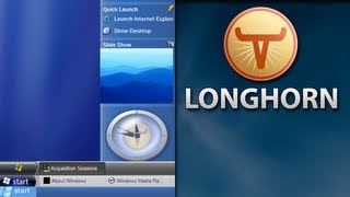 A Tour Of Longhorn - The Windows That Never Was - Software Showcase
