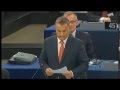 Orbán Viktor "nemzeti" hazugságai az EU Parlamentben 2013.