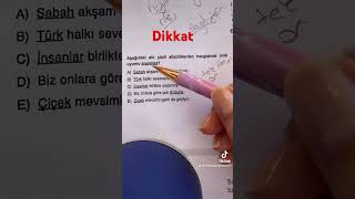 Ses Bilgisi Soru Çözümü.