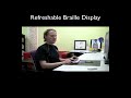 Refreshable Braille Display with iPhone 4G Tutorial