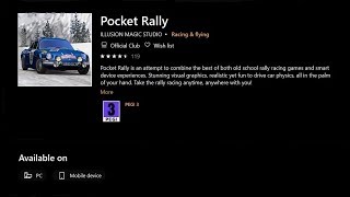 Pocket Rally On Windows Phone