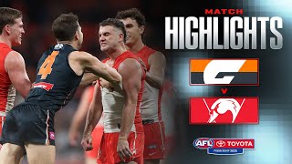 Gws Giants V Sydney Swans Highlights Round 20, 2025 Afl