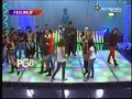 Anita Avila y Gisselle Sampayo en reta de baile