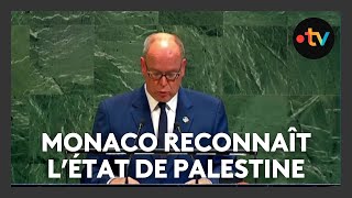 Monaco Reconnaît À Son Tour La Palestine Devant Les Nations-Unies