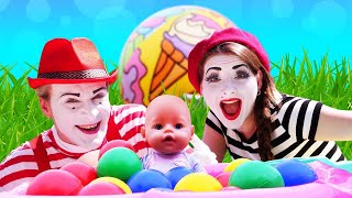 Смешные Видео Куклы - Беби Бон Идёт На Пикник! - Лучшие Игры Для Детей С Игрушками Baby Born