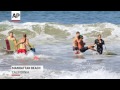 Shark Bites Swimmer at California Beach
