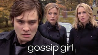 Chuck Shows Up Drunk To His Fathers Funeral Gossip Girl