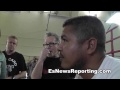Freddie Roach Attacks Garcia and Team Rios During Workout Goes Racist On Mexicans - esnews