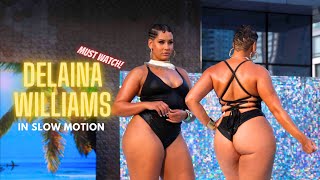 Delaina Williams Cat Walk New York Swim Week 2023