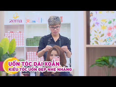 Uốn Tóc Dài Xoắn - Kiểu Tóc Uốn Đẹp Nhẹ Nhàng | Zema Beauty & more