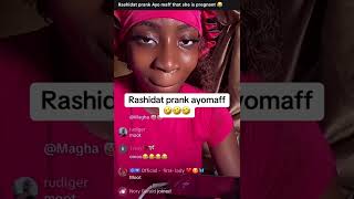 Rashidat Prank Is Brother Ayomaff That She Is Pregnant